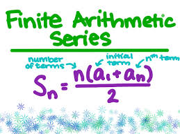 15. Finite Series